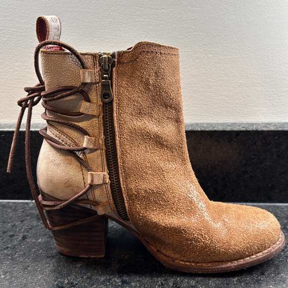 BED|STU Booties with leather strap detail - Picture 7 of 8